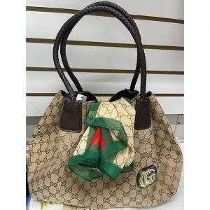 Gucci bag with scarf $70